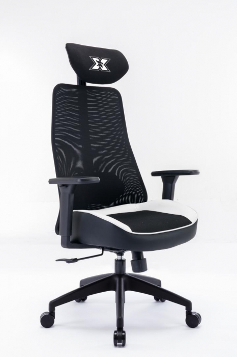 SCAUN GAMING SERIOUX KYRIAN WHITE [2]
