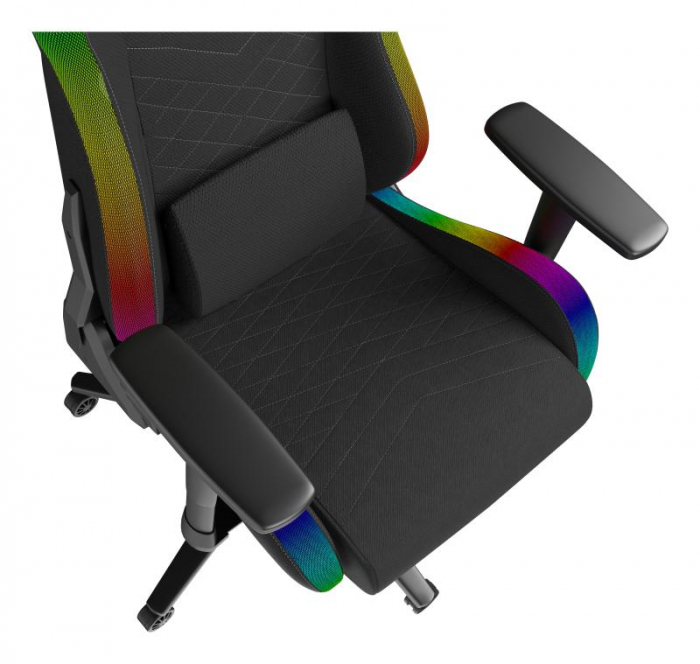 Scaun Genesis Trit 660 150kg negru [7]