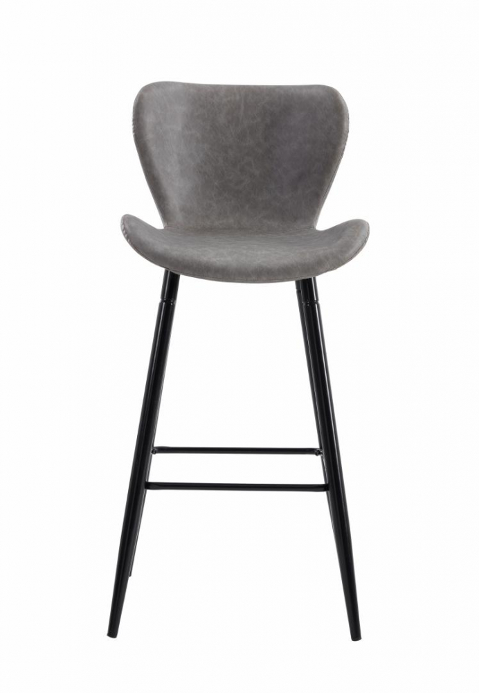 SET 2 SCAUNE DE BAR RETRO - LIGHT GREY [4]