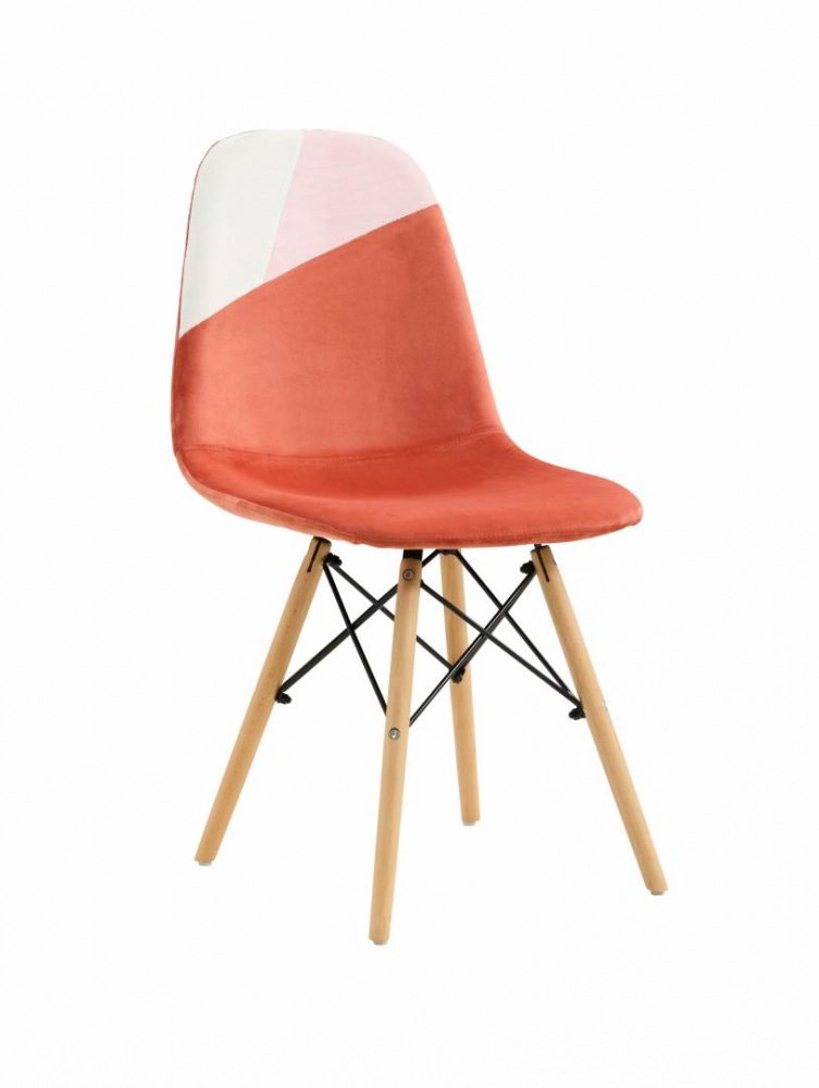 SET 2 SCAUNE STIL SCANDINAV - CORAL [3]