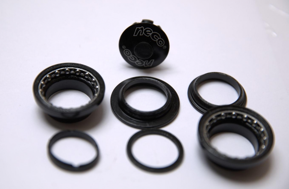 SET CUVETE NECO 1-1/8 FILET OTEL NEGRU [2]