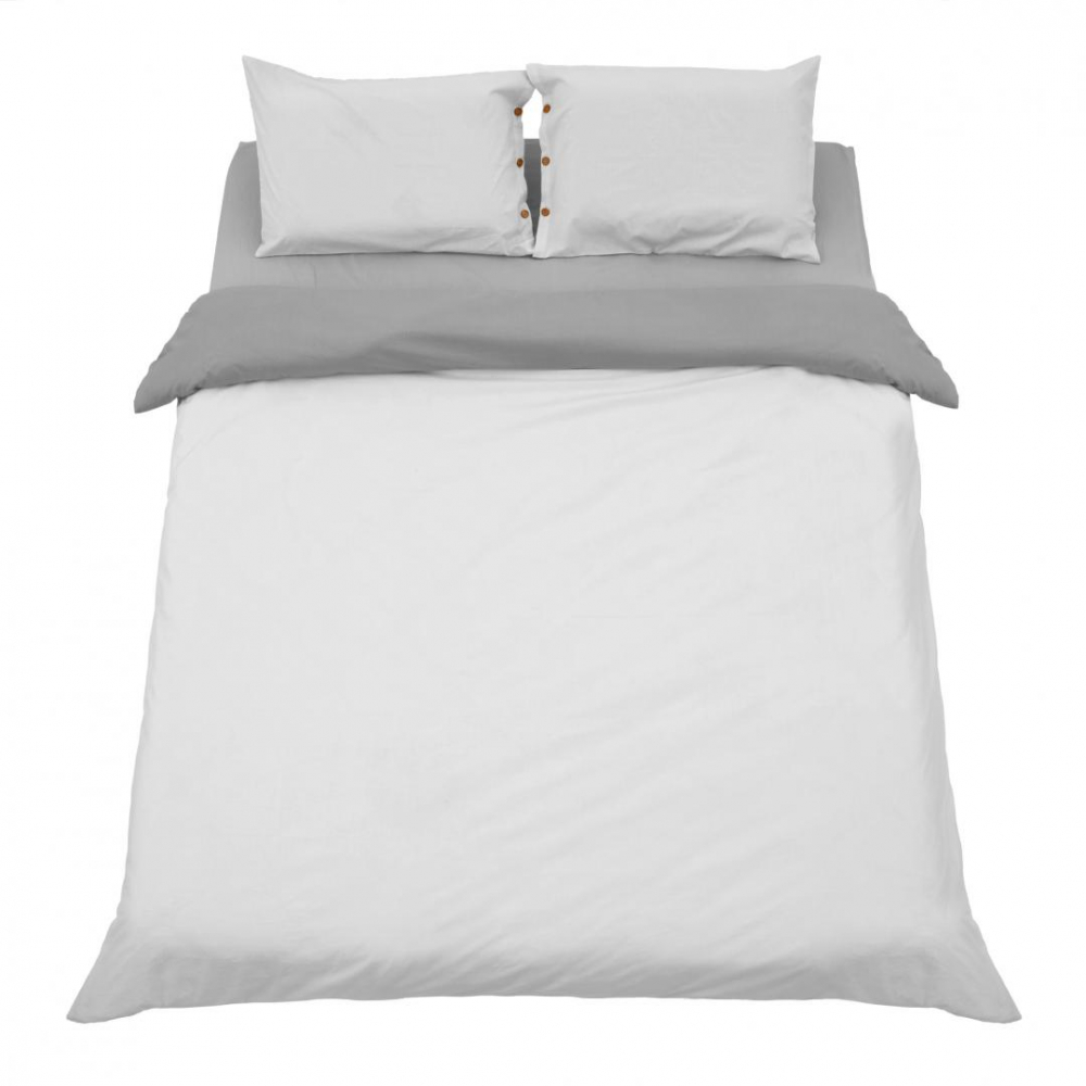 SET DE PAT DUBLU BBC DARK GREY/LIGHT GRE [6]