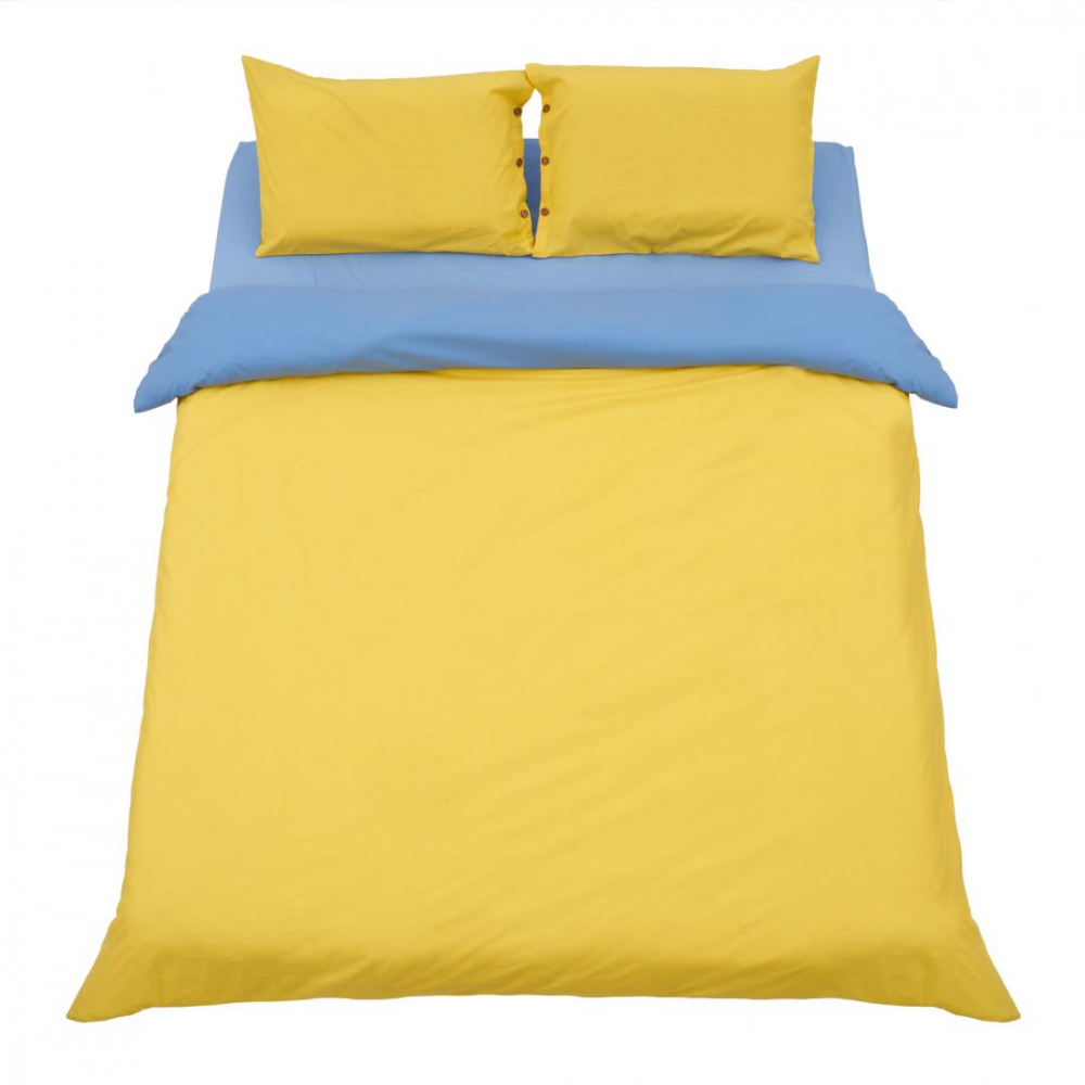 SET DE PAT DUBLU BBC YELLOW/BLUE [2]