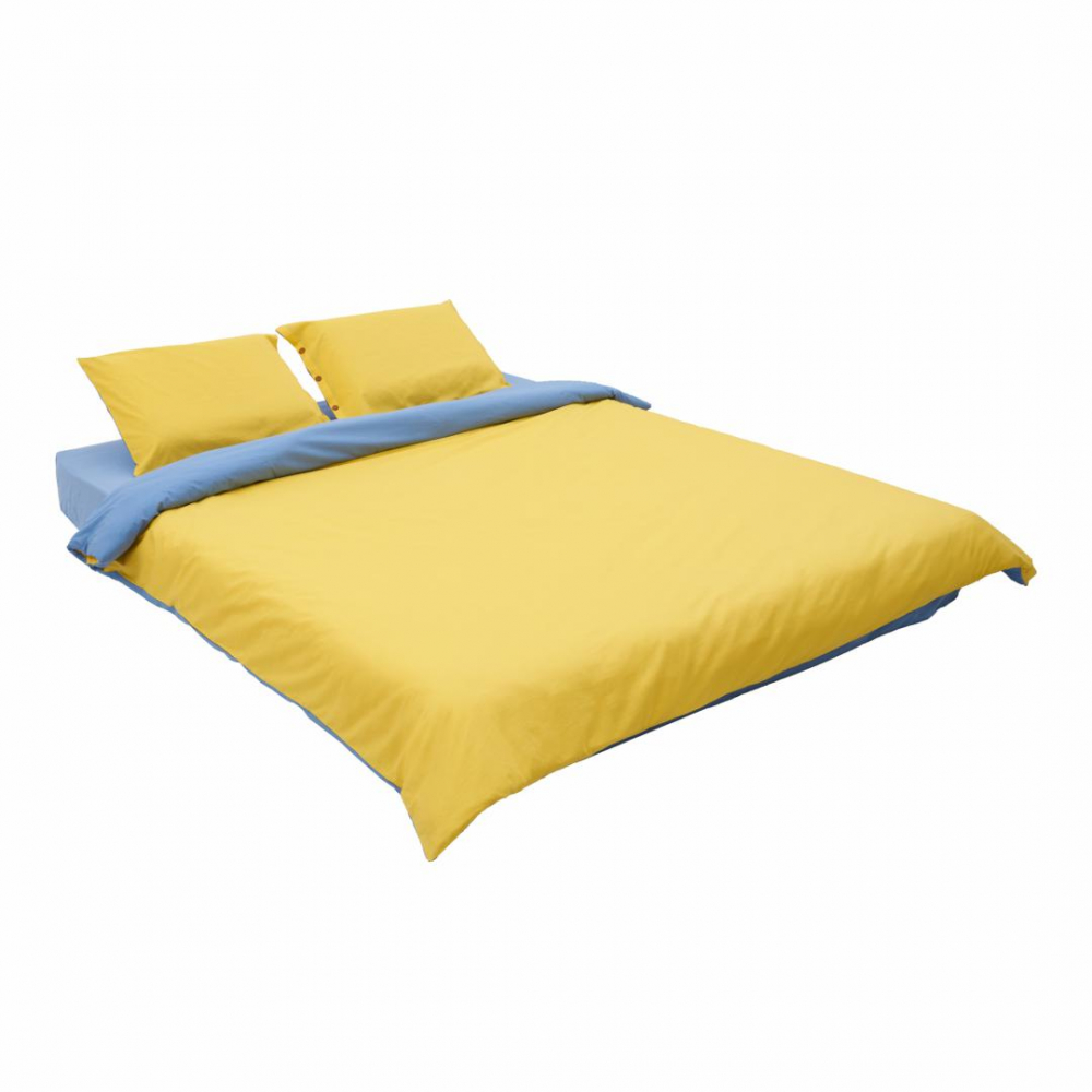 SET DE PAT DUBLU BBC YELLOW/BLUE [7]