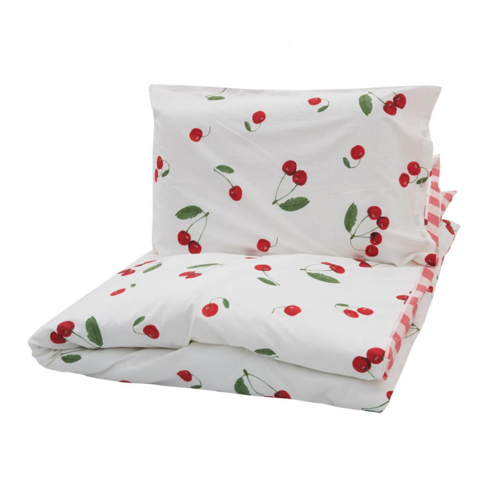SET DE PAT SINGLE BUMBAC CHERRY [2]