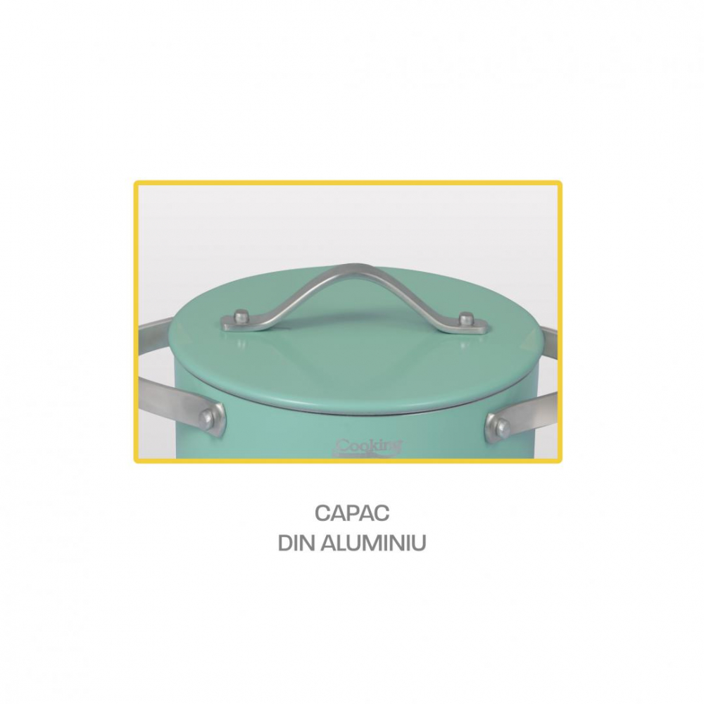 SET GATIT 5 PIESE ALUMINIU PRESAT, CRETA [7]