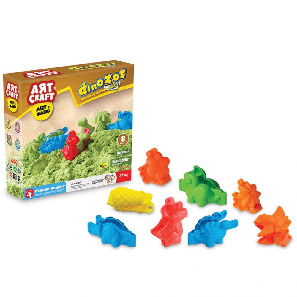 SET NISIP MODELATOR, 500 GR, DINOZAURI [1]