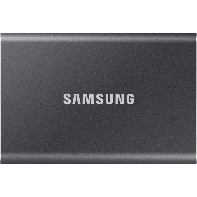 SSD Extern Samsung T7, 2TB, Titan Gray, [2]
