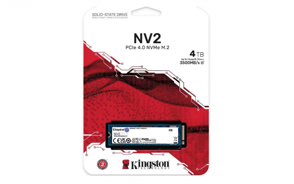 SSD Kingston, SNV2S, M2-2280, 4TB, PCI E [2]