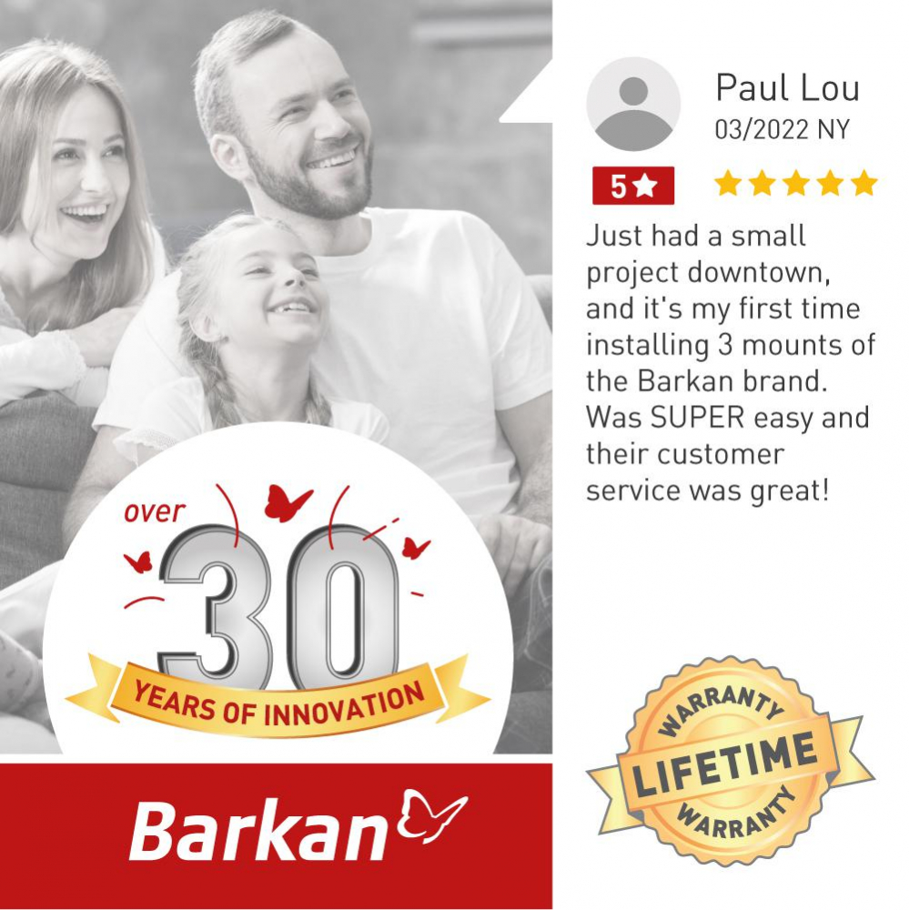 Suport TV perete Barkan FM 13-65" 36kg [7]