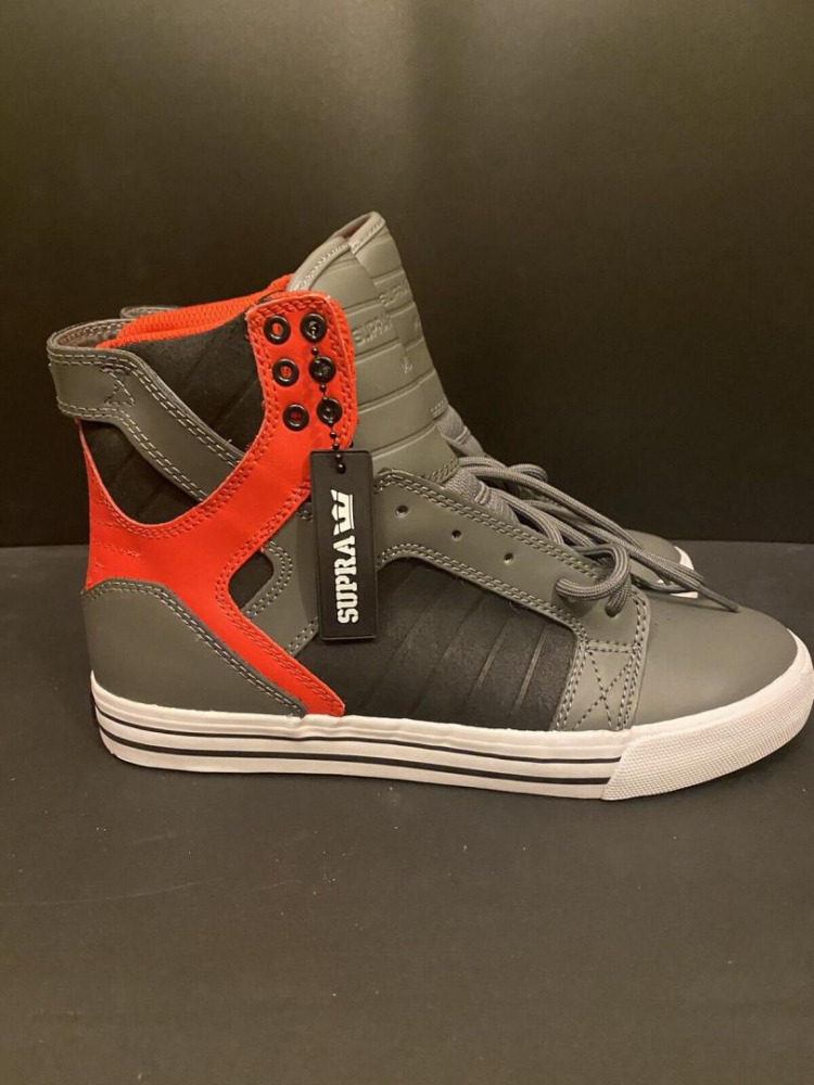 SUPRA SKYTOP IV LIGHT GREY/WHITE/CHARCOA [2]