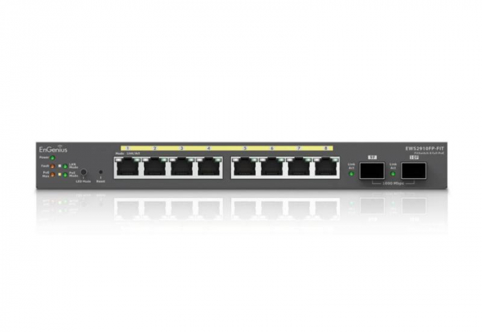 Switch EnGenius GbE PoE.af/at(+) 130W [4]