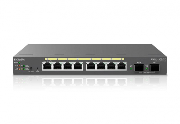 Switch EnGenius GbE PoE.af/at(+) 130W [1]