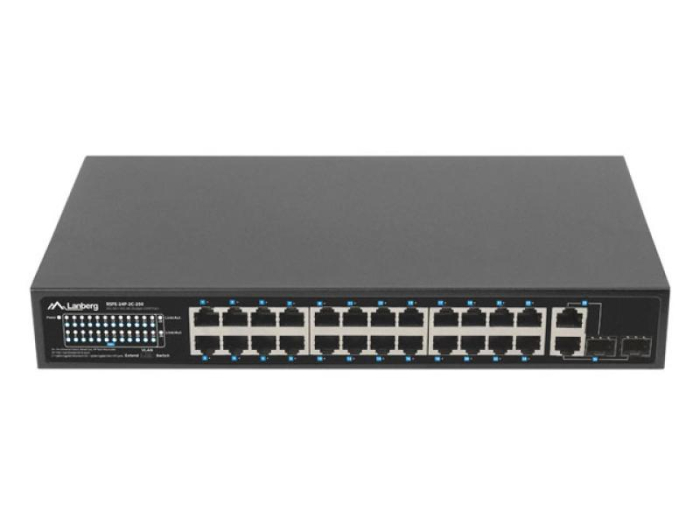 Switch Lanberg 24 Gigabit Ethernet 250W [1]