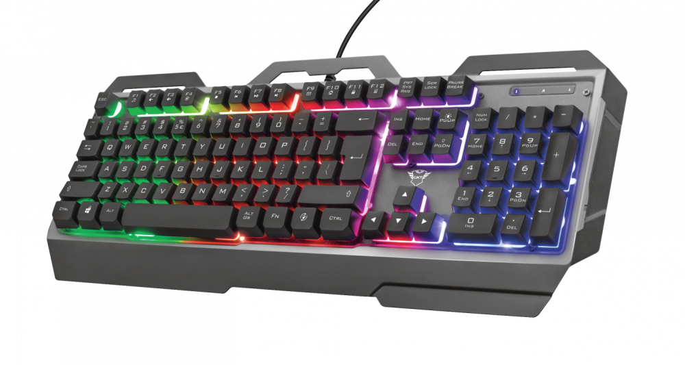 Tastatura Trust GXT 856 Torac cu fir, ng [3]