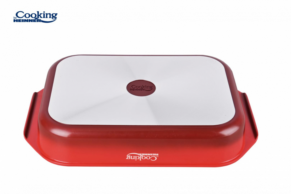 TAVA INALTA ALUMINIU 39.5x26CM, RED LINE [4]