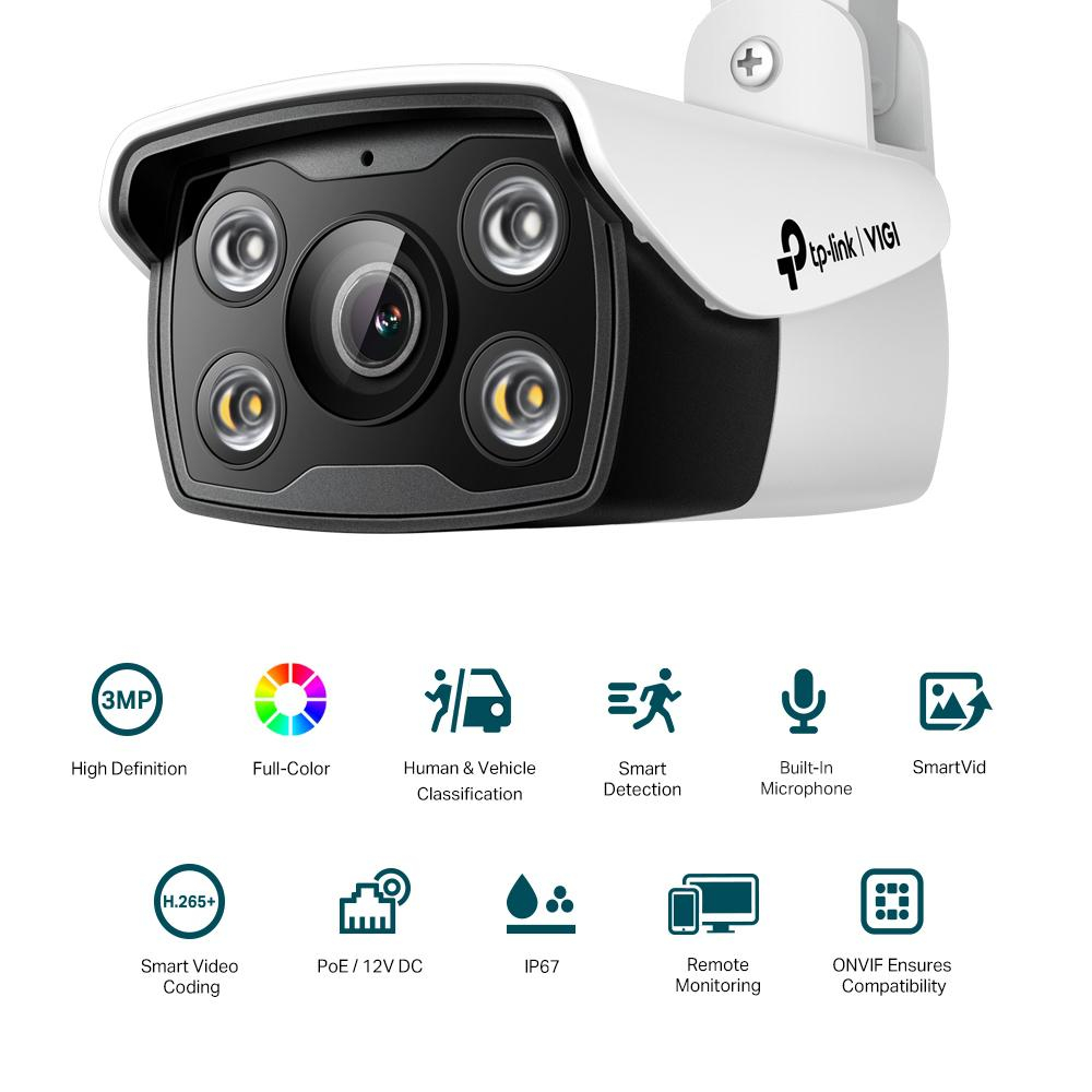 TP-LINK BULLET NTW CAMERA VIGI C330(4mm) [4]