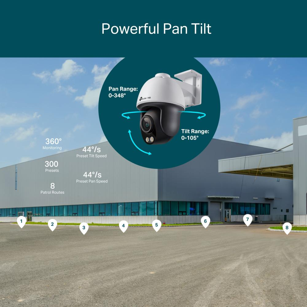 TP-LINK PAN/TILT NTW CAMERA VIGI C540S(4 [2]