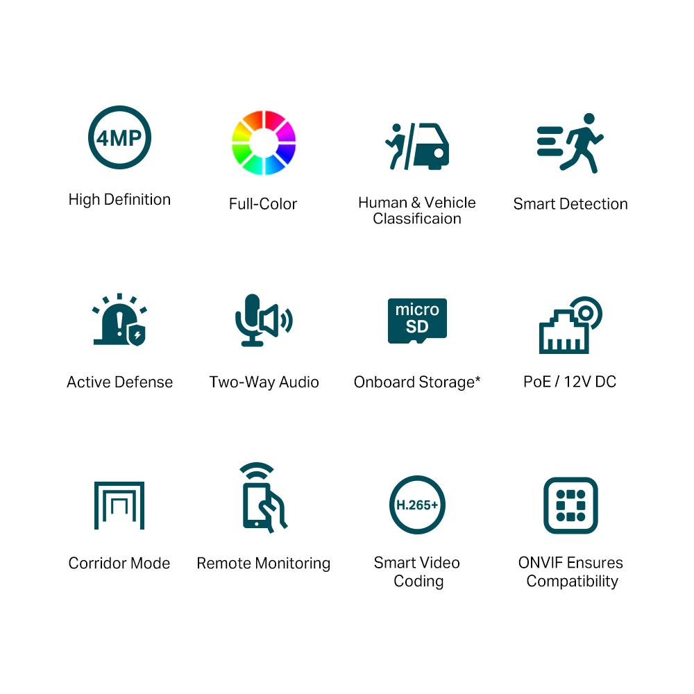 TP-LINK TURRET NTW CAMERA VIGI C440(4mm) [3]