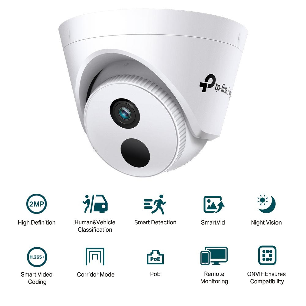 TP-LINK VIGI 2MP TURRET NTW CAMERA 4MM [3]
