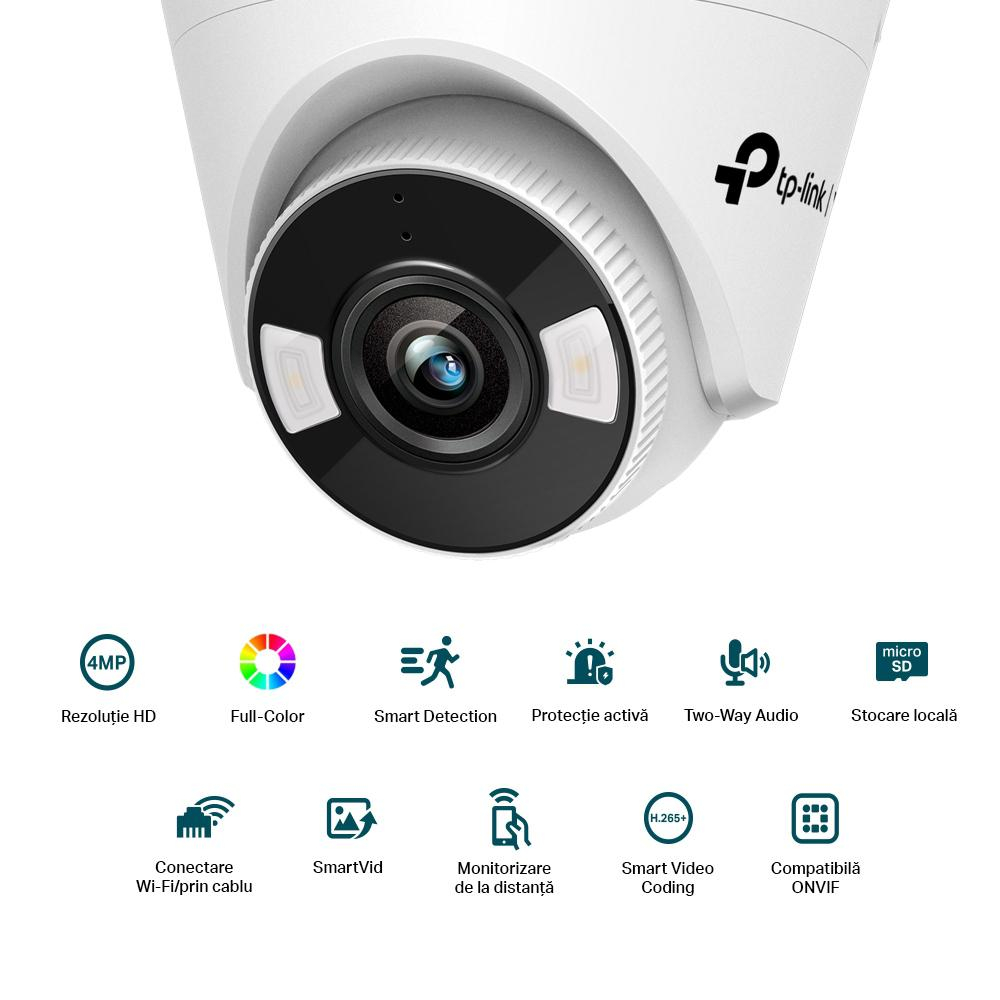 TP-LINK VIGI 4MP TURRET NTW CAMERA 4MM [2]