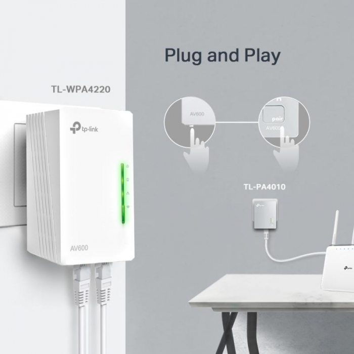 TPL P-LINE WI-FI AV600 KIT [7]