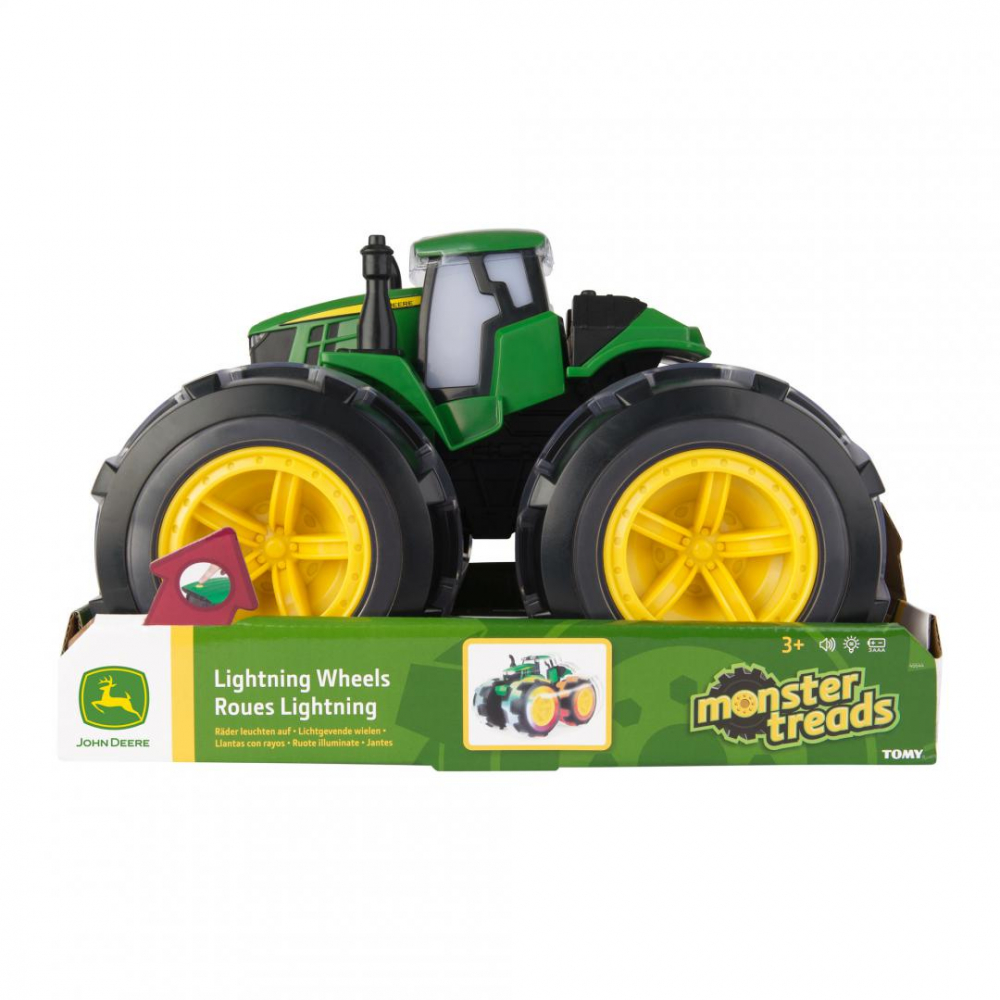 TRACTORUL CU ROTI MARI, CU LUMINI [1]