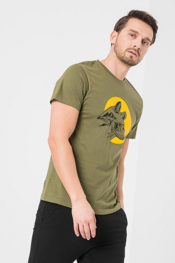 TRICOU CASUAL CIUCAS BARBATI KAKI-S [2]