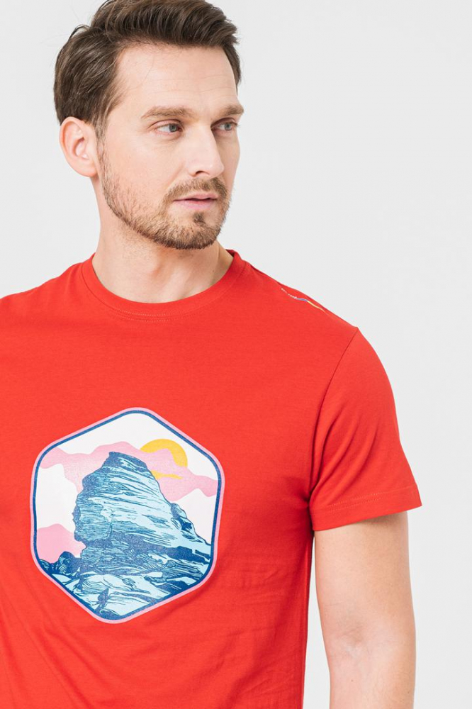 TRICOU CASUAL SFINX BARBATI RED-M [4]
