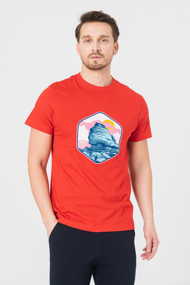 TRICOU CASUAL SFINX BARBATI RED-M [2]
