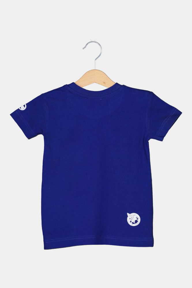 TRICOU LOGO MULTICOLOR COPII ROYAL BLU [2]