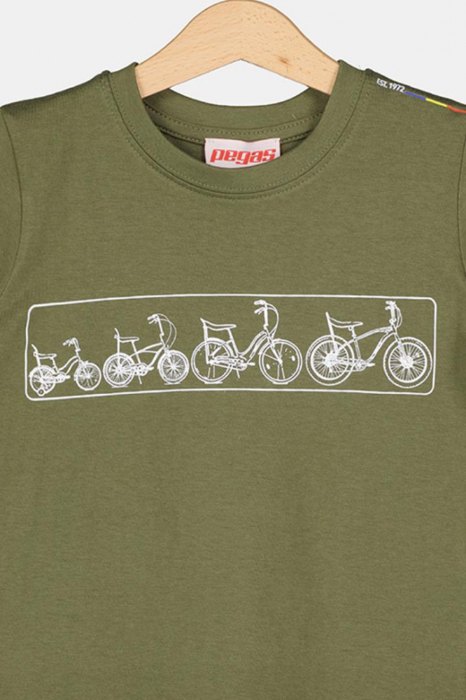 TRICOU MULTIBIKE PEGAS COPII KHAKI-12 [3]