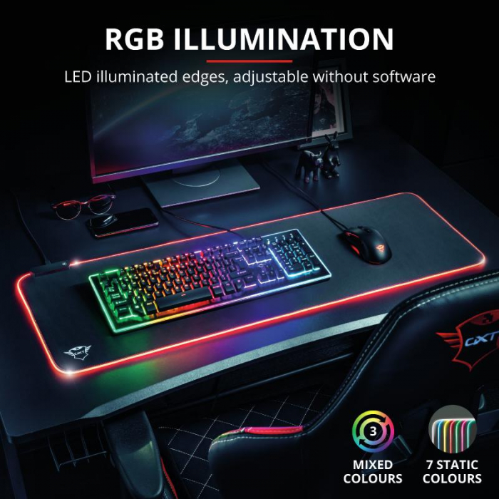 Trust GXT 764 GlideFlex MousePad RGB XXL [9]