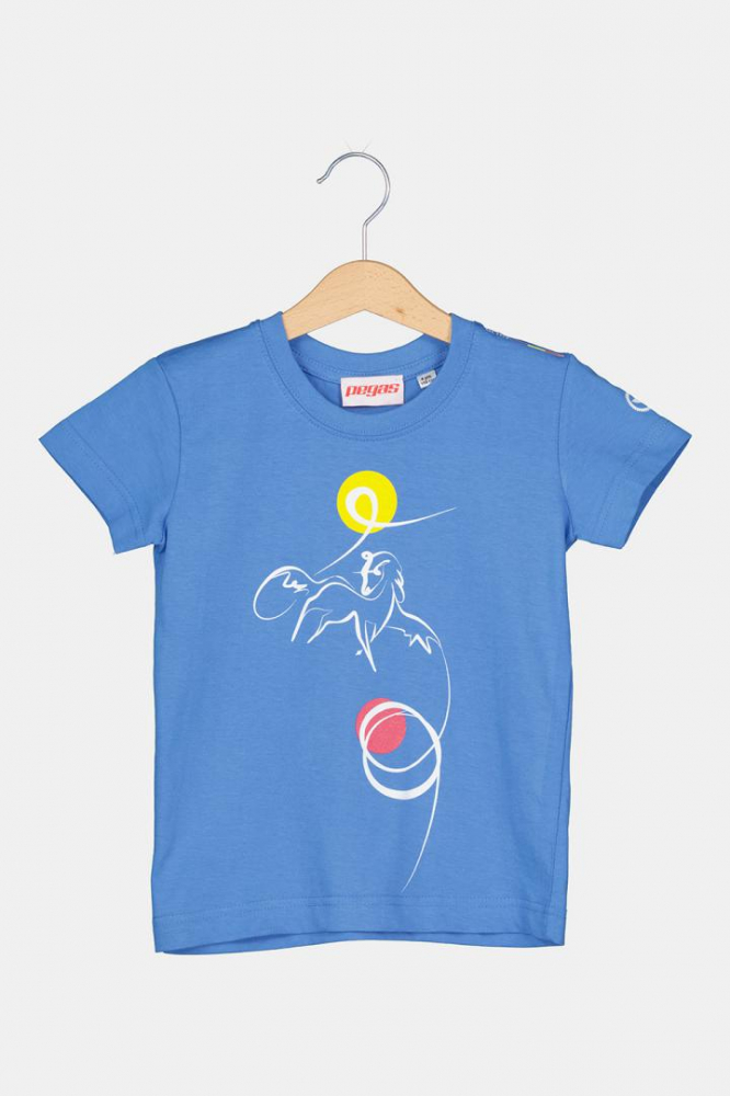 TSHIRT CASUAL C CAL PEGAS AZURE-12 [1]
