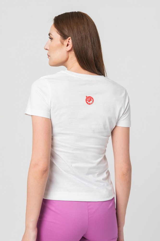 TSHIRT CASUAL F BICICLETA COLOR WHITE-M [3]