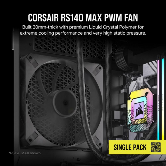 Ventilator CORSAIR RS140 THICK MAX 140mm [5]