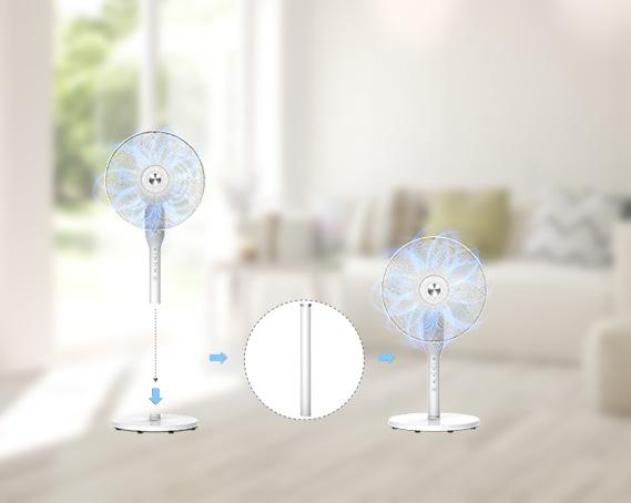VENTILATOR CU PICIOR HEINNER HSF-L360WH [8]