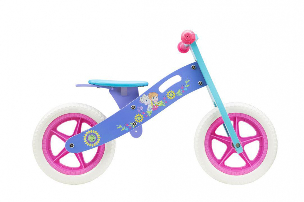 WOODEN BALANCE BIKE SEVEN FROZEN MOV BLU [1]