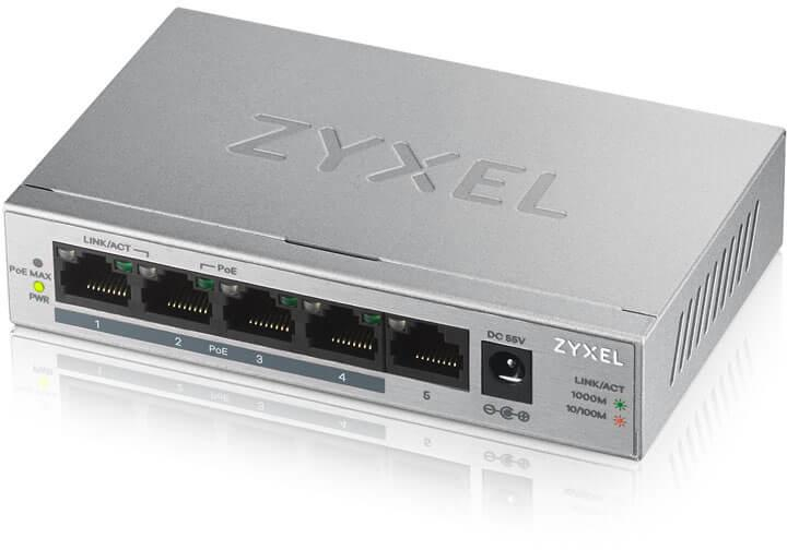 ZYXEL GS1005-HP 5PORT POE DESKTOP SWITCH [1]