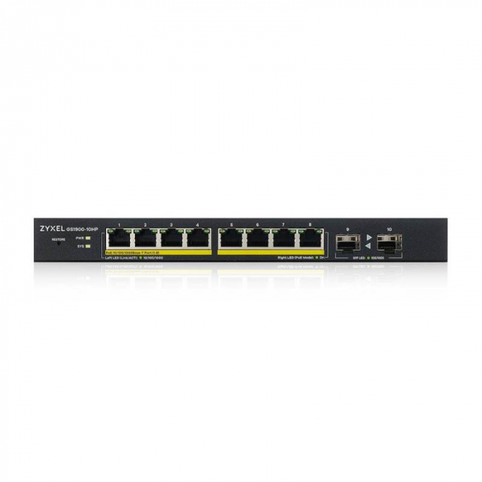 ZYXEL GS1900-10HP GBE POE SWITCH L2 [4]