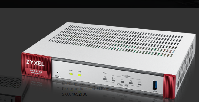 ZYXEL USGFLEX100HP H FIREWALL POE [2]