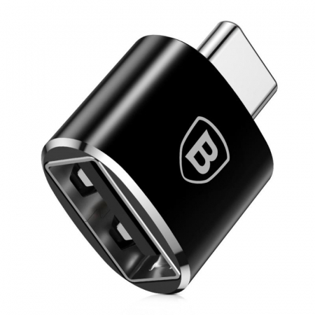 CONECTICA - Adaptor Baseus Mini OTG CATOTG-01, negru