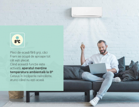 Climatizare & incalzire - AER CONDITIONAT FRAM ACF-HS24KITWIFI++
