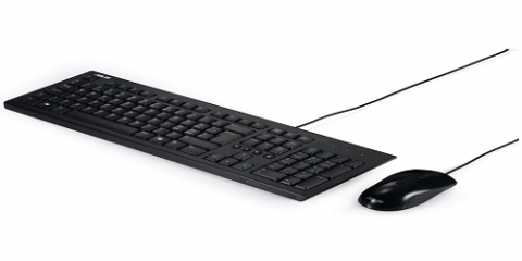 Produse - AS TASTATURA+MOUSE U2000 BLACK