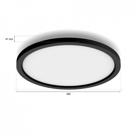 AURELLE HUE PANEL RD BLACK 21W [2]