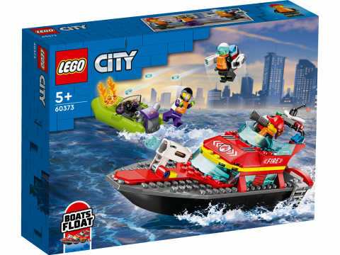 Produse - BARCA SALVARE A POMPIERILOR, LEGO 60373