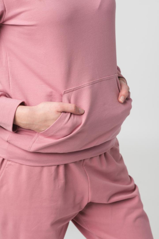 BLUZA COTON CASUAL FEMEI PINK-L [6]