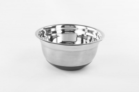 BOL INOX SATINAT,BAZA ANTIADERENTA,30 CM [1]