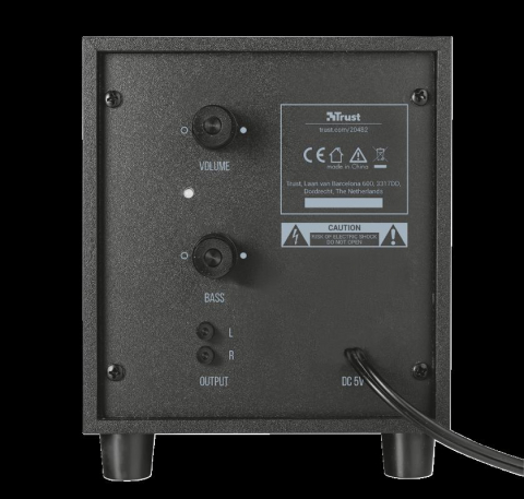 Boxe Trust Avora 2.1, 9W, negru [3]