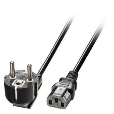 Adaptoare PowerLAN - Cablu alimentare Schuko Lindy IEC C13 2m